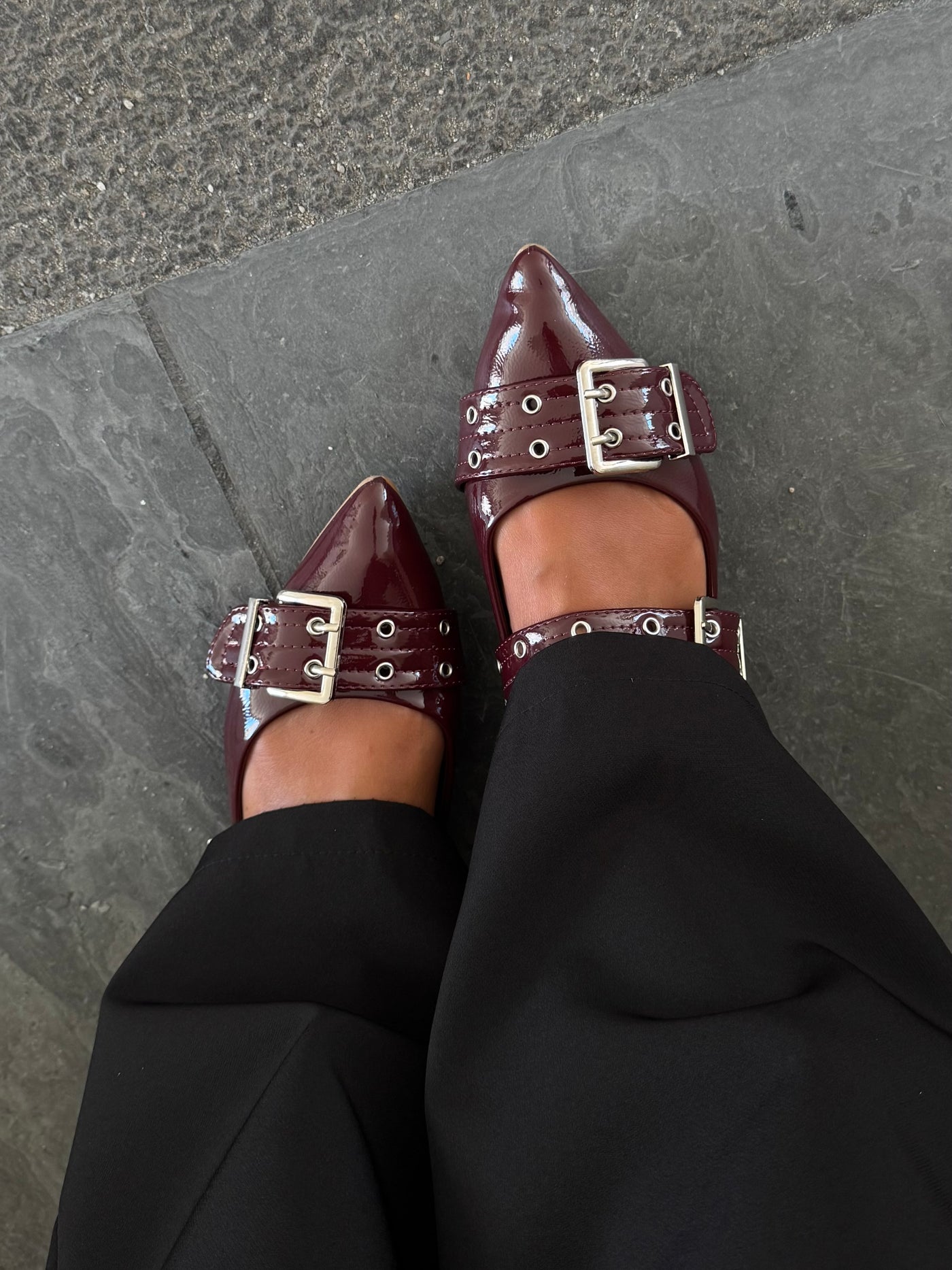 Marceline ballerina bordeaux