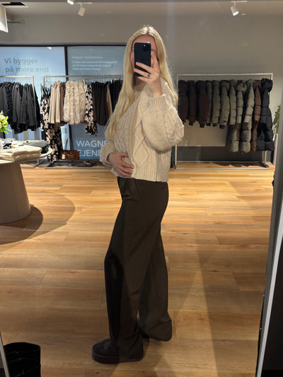 Marie bukser mørkebrun tall