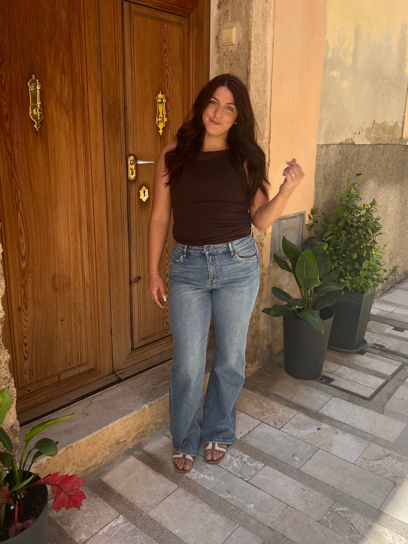 Claire jeans blå