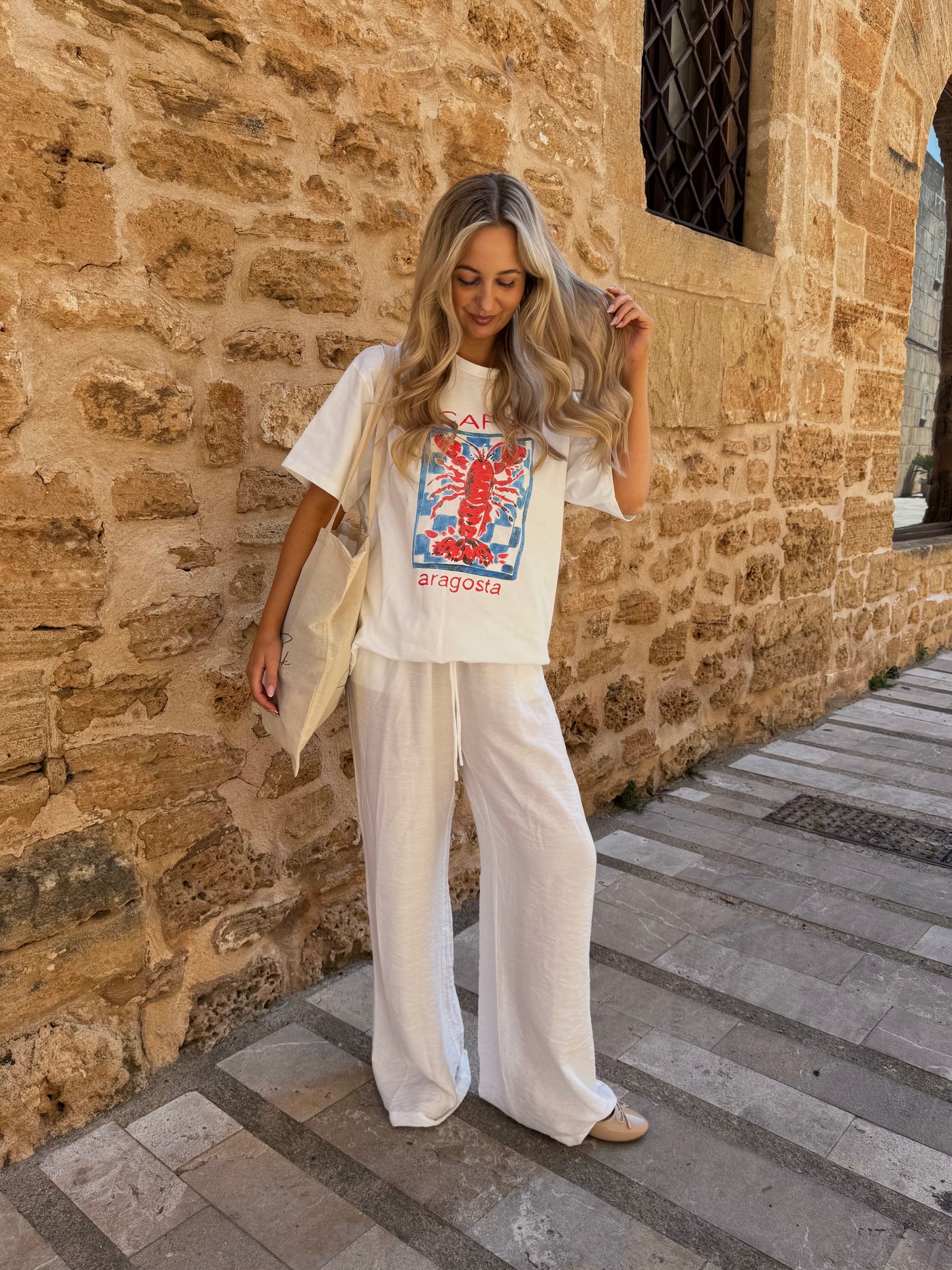 Alisia oversized t-shirt hvid