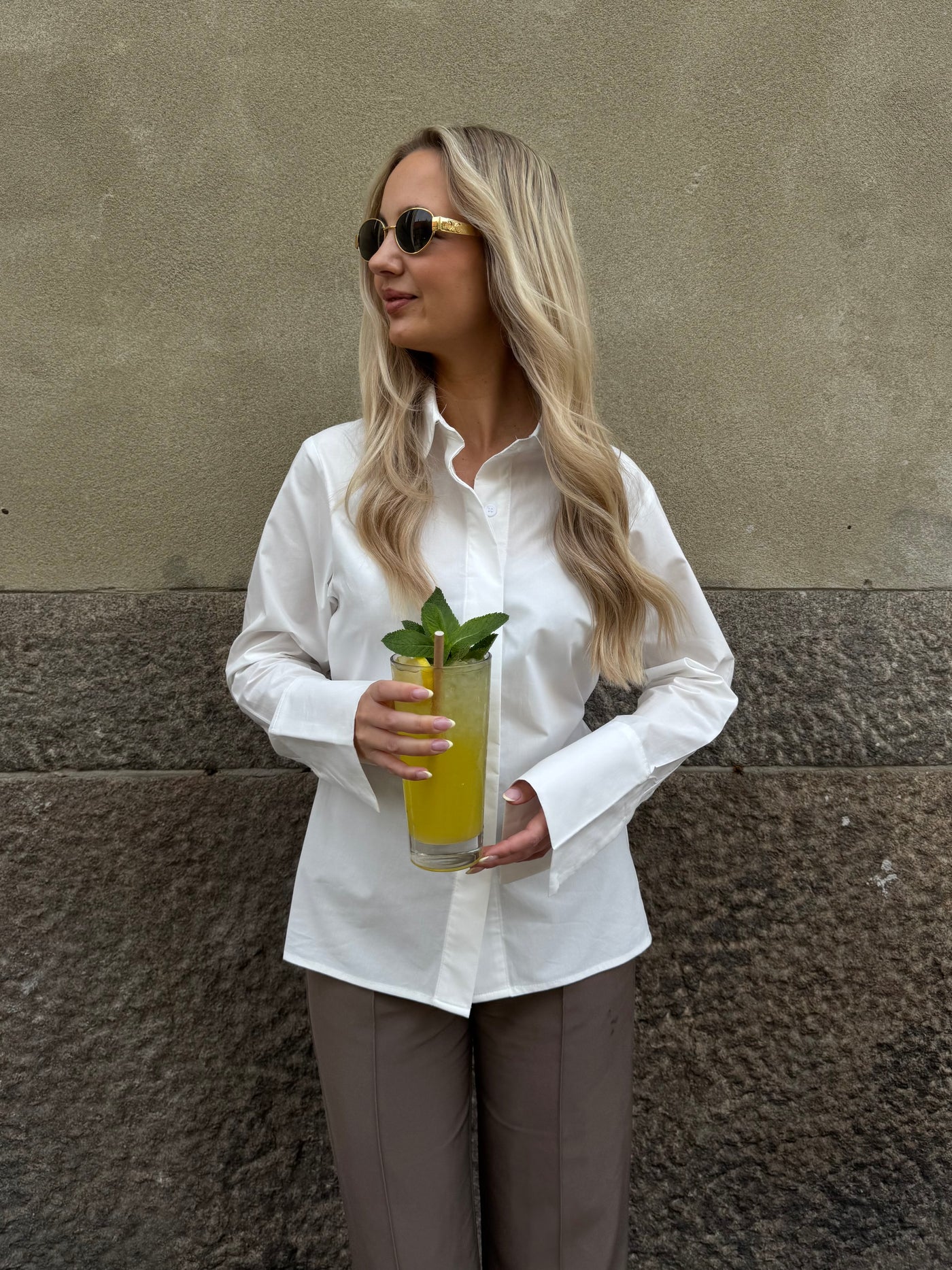 Elina skjorte hvid