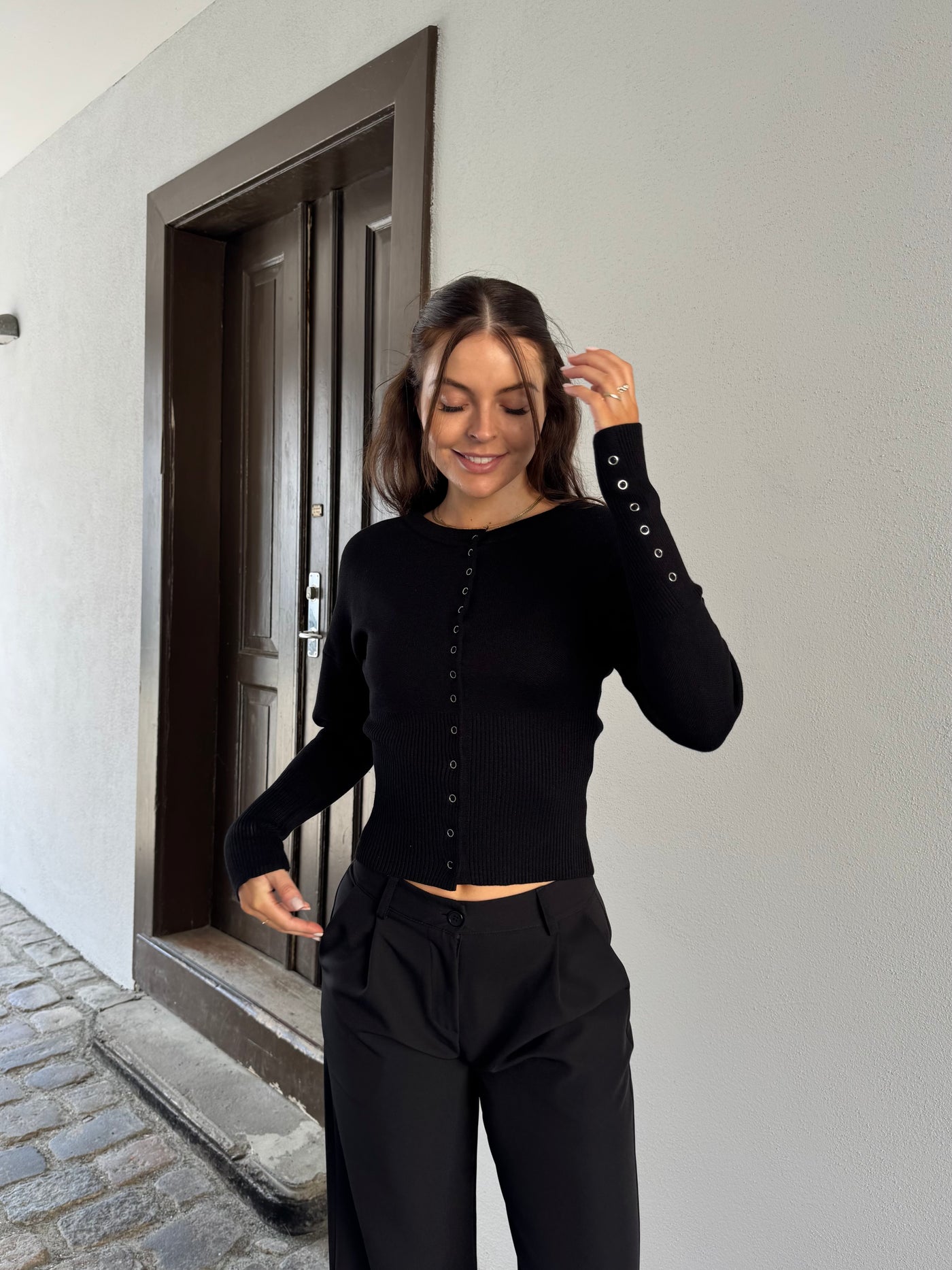 Sabrina cardigan sort