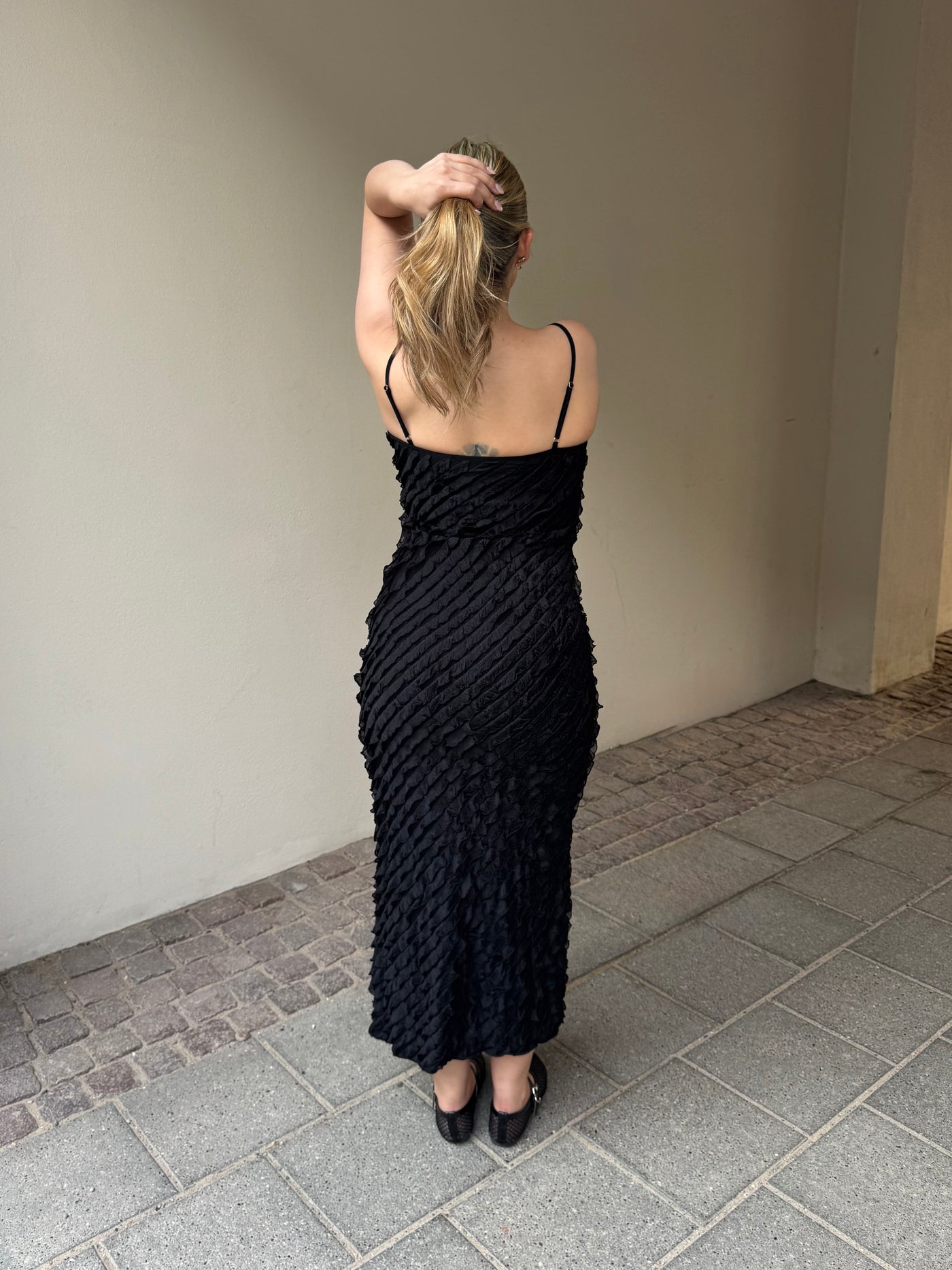 Ariana kjole sort