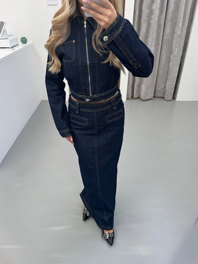 Vega jakke navy