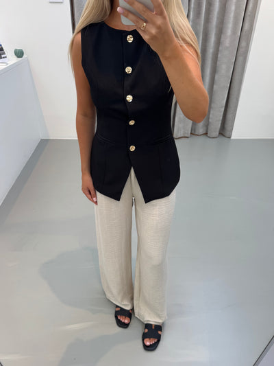 Stella vest sort