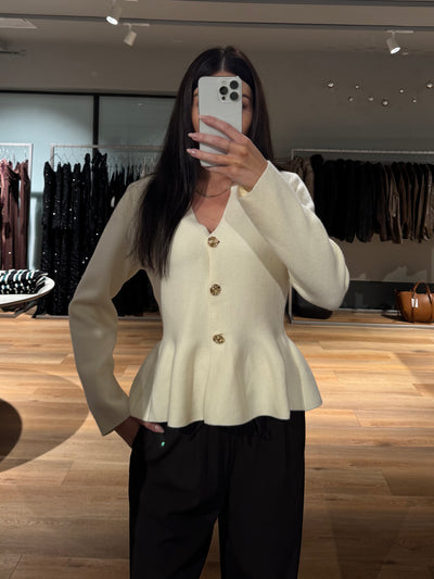 Serena bluse creme