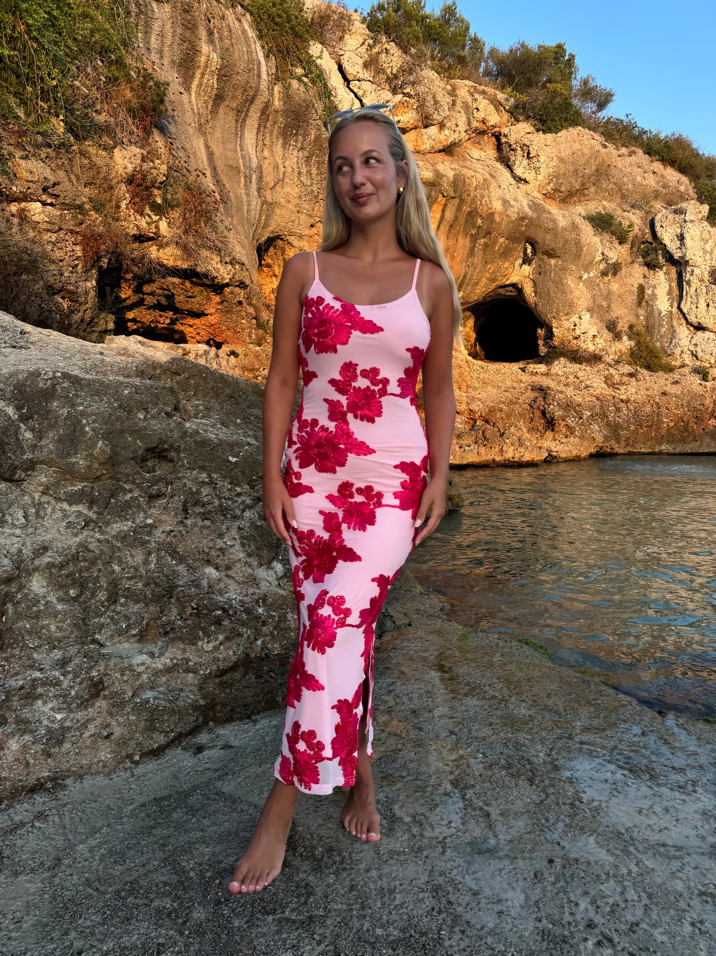 Naomi kjole lyserød