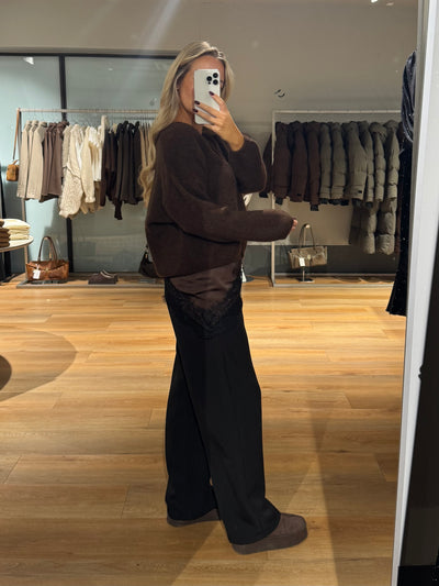 Victoria cardigan mørkebrun