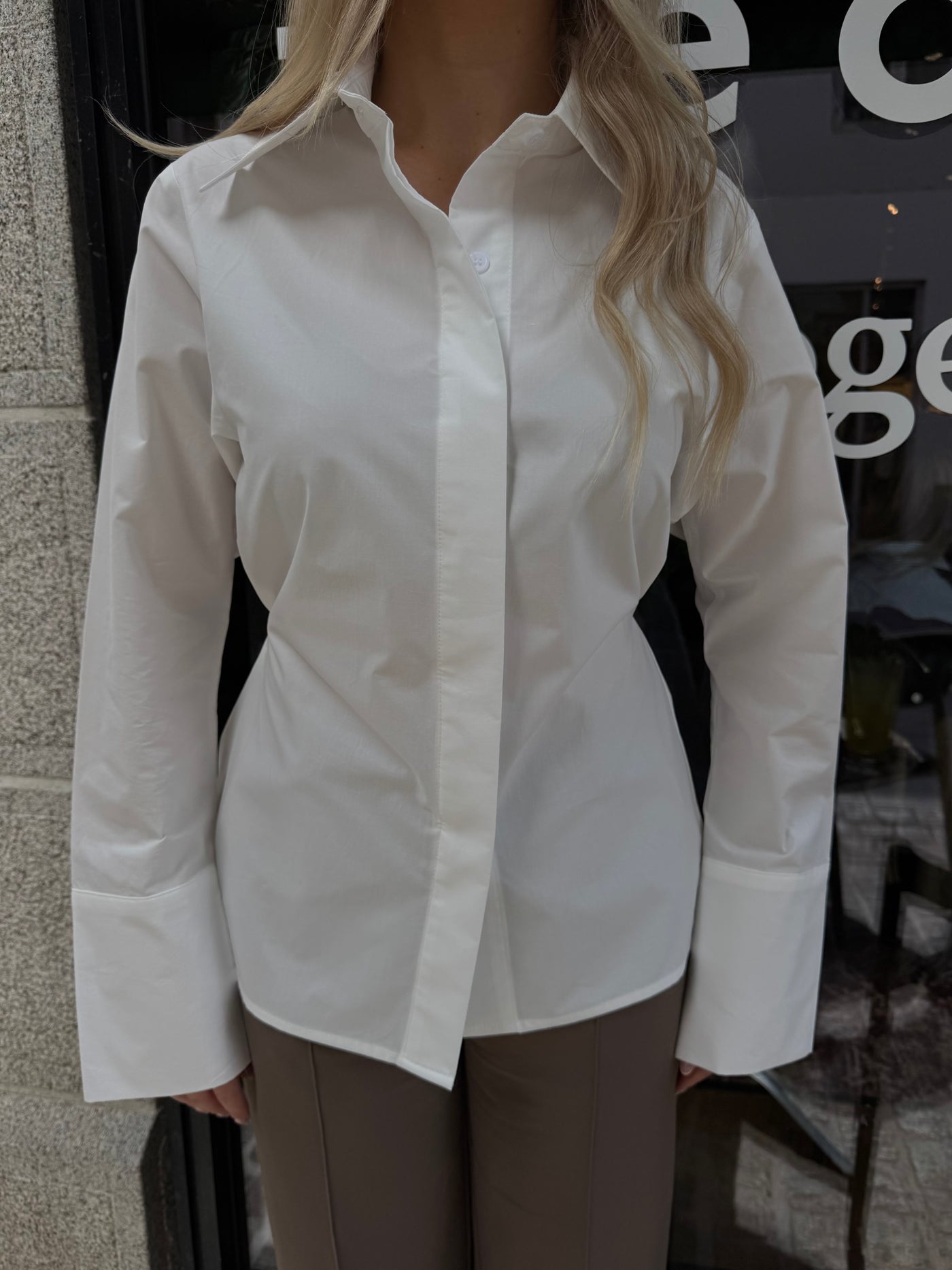 Elina skjorte hvid