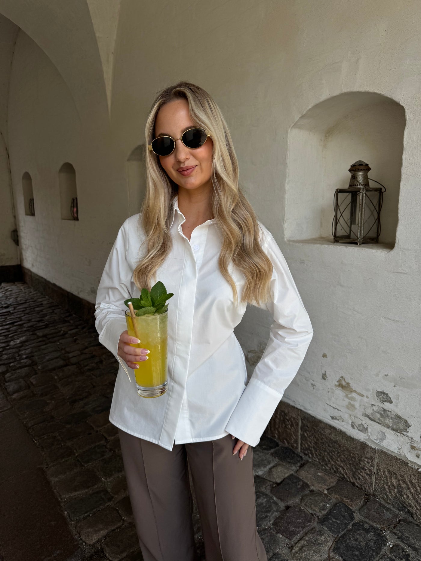 Elina skjorte hvid