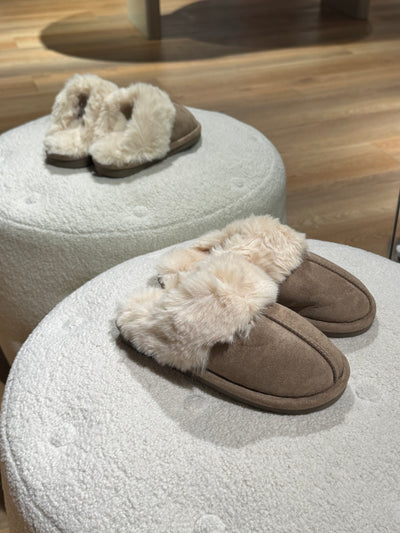 Alina hjemmesko lysebrun