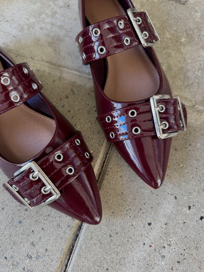 Marceline ballerina bordeaux