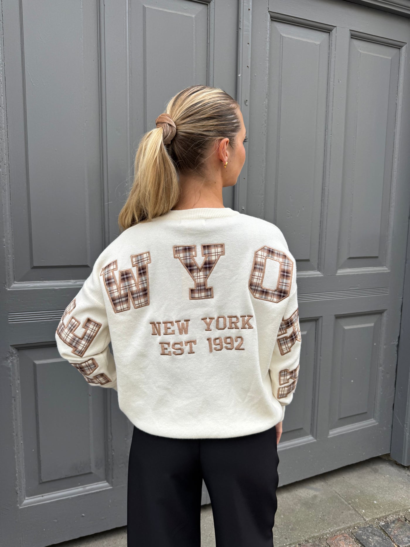 Victoria strik beige