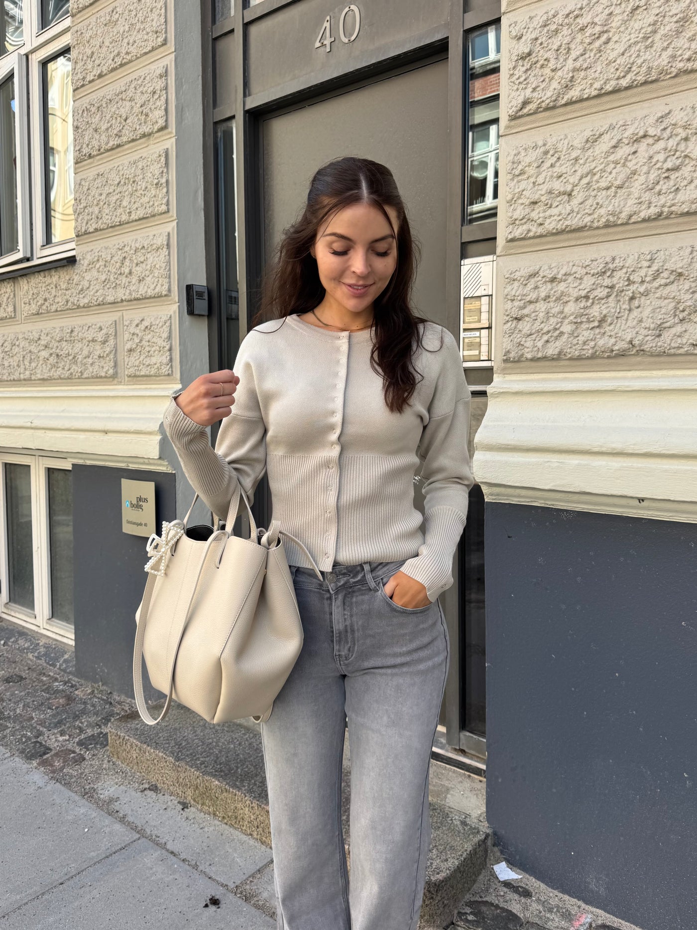 Sabrina cardigan lysegrøn
