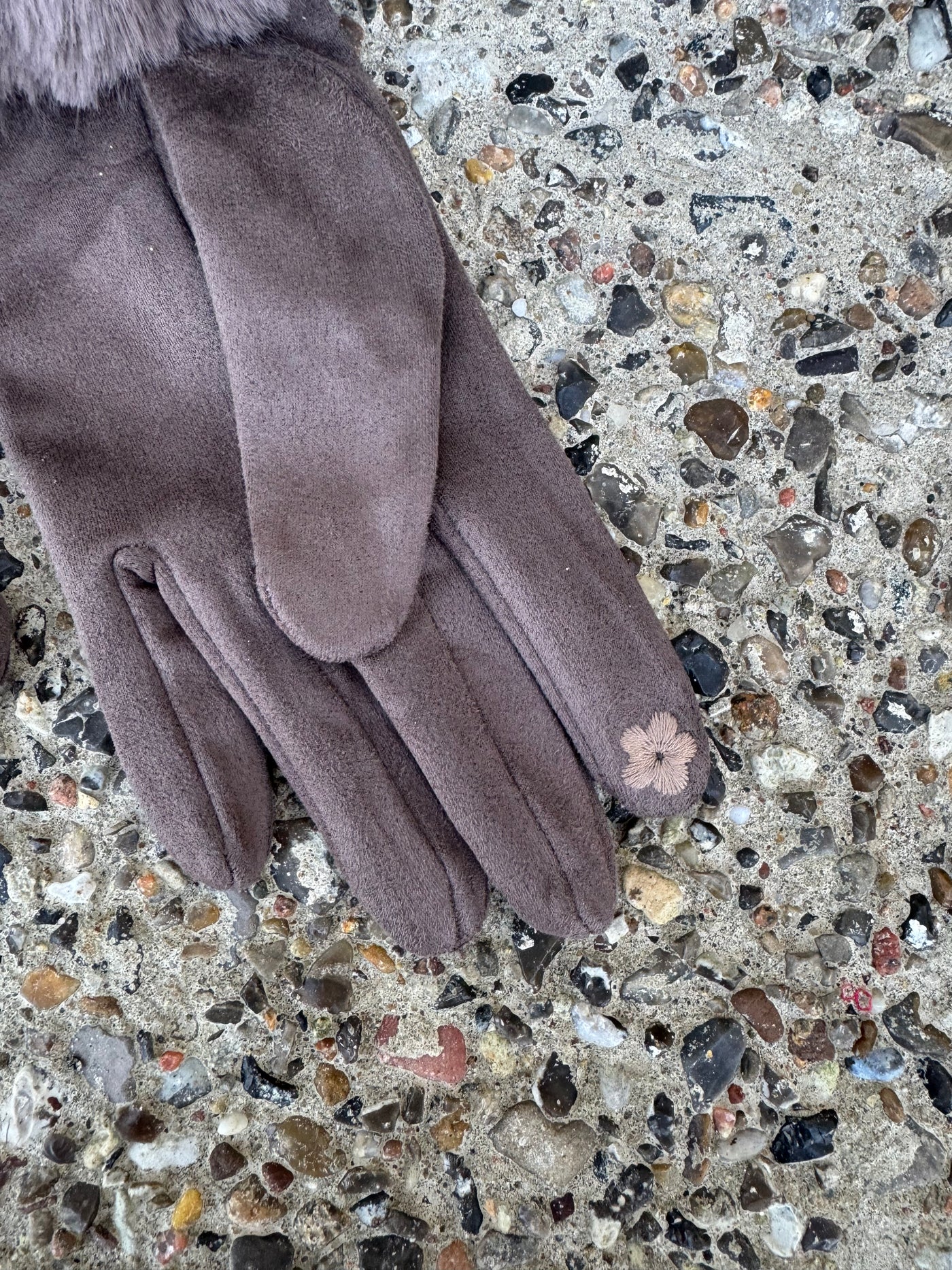 Amelie handsker brun