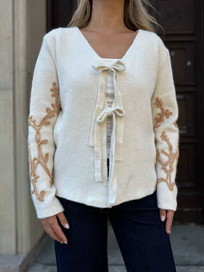 Agnes cardigan creme