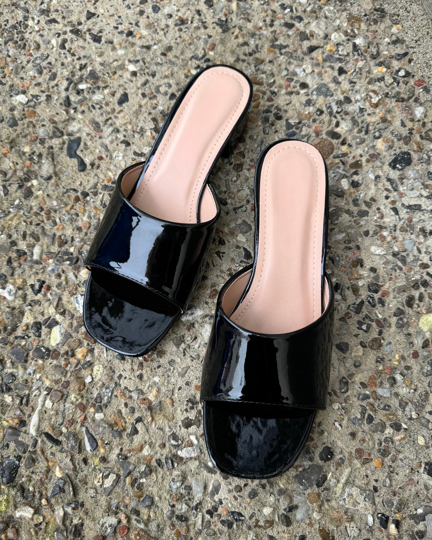 Sophia højhælede sandaler sort