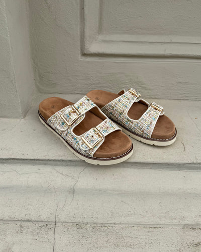 Leila sandaler mønstret