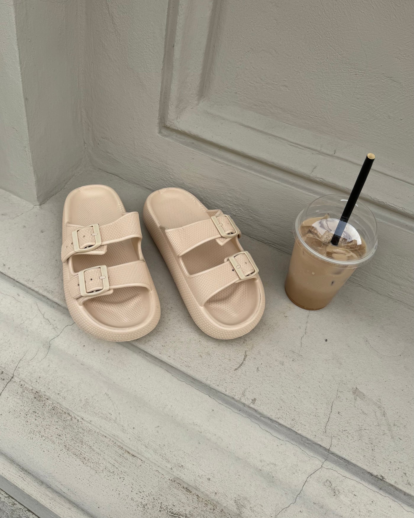 Agnes sandaler beige