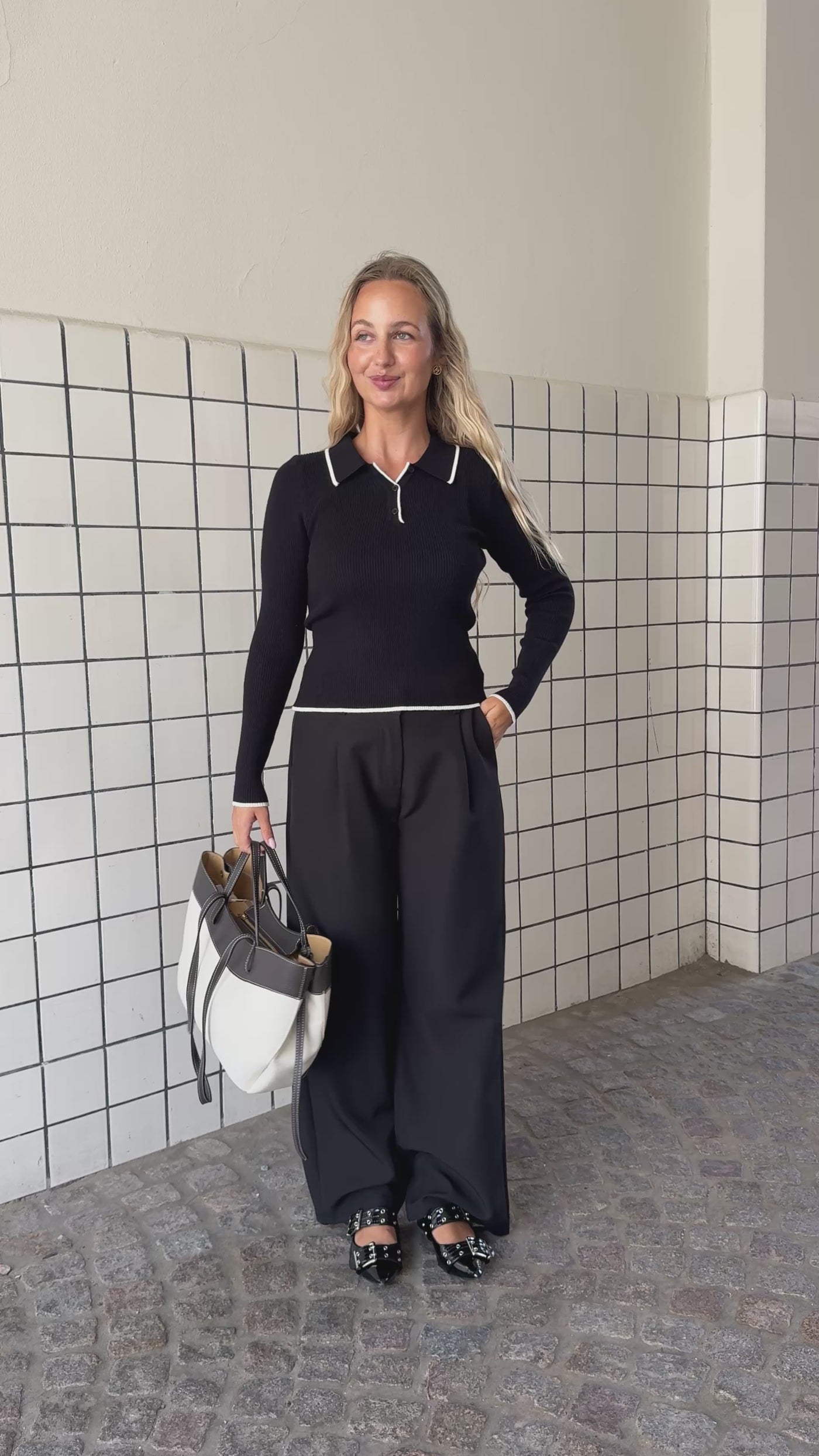 Anna taske sort