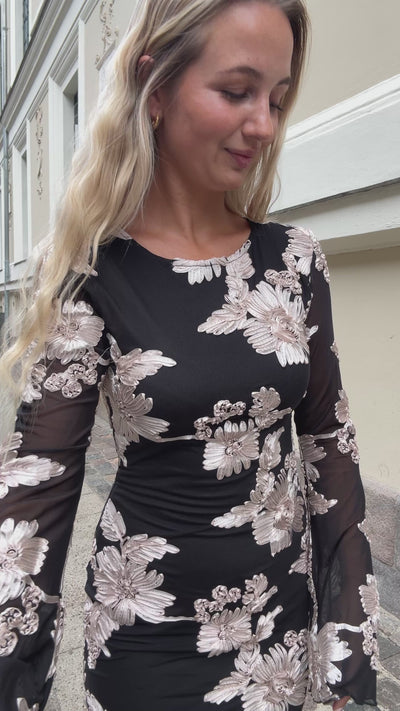 Olivia kjole mønstret