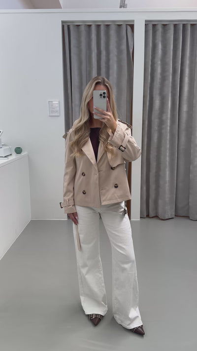 Valentina trenchcoat beige