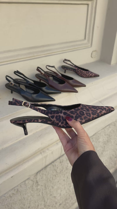 Sofia stiletter leopard