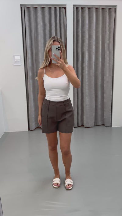 Natalie shorts brun