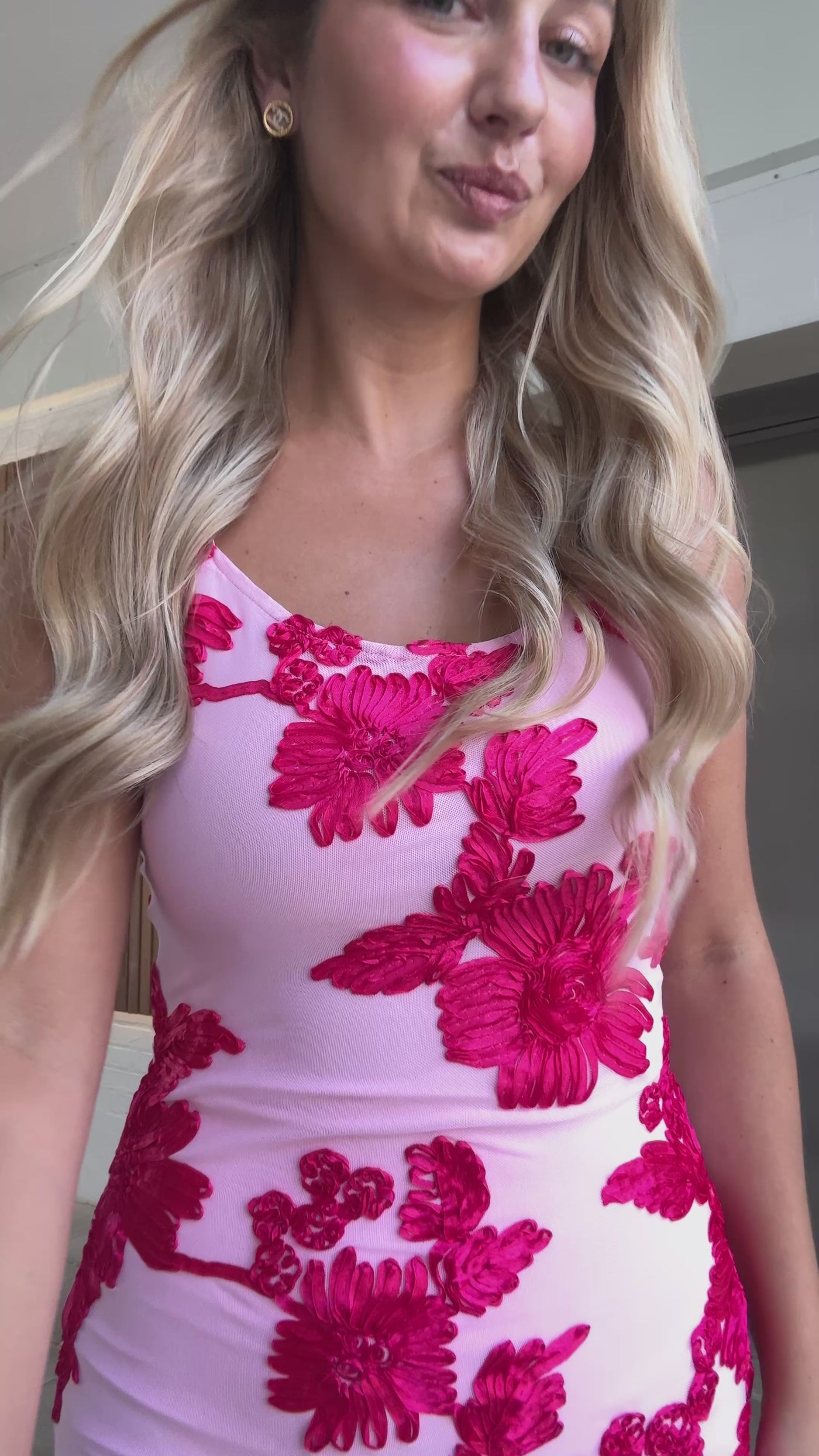 Naomi kjole lyserød