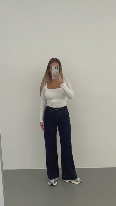 Simone jeans mørkeblå