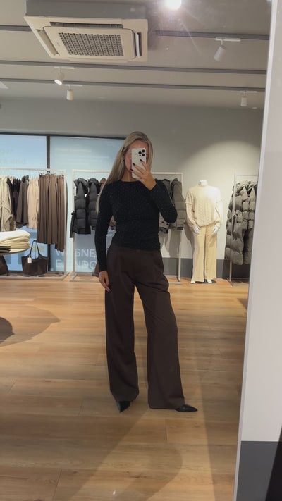 Adina bluse sort