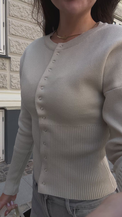 Sabrina cardigan lysegrøn