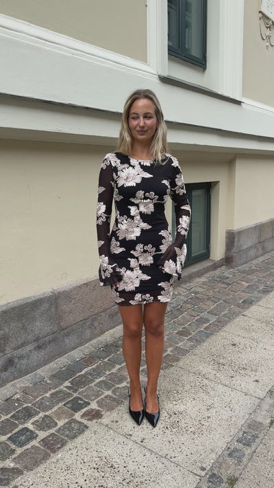 Olivia kjole mønstret