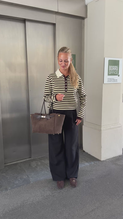 Claire taske mørkebrun