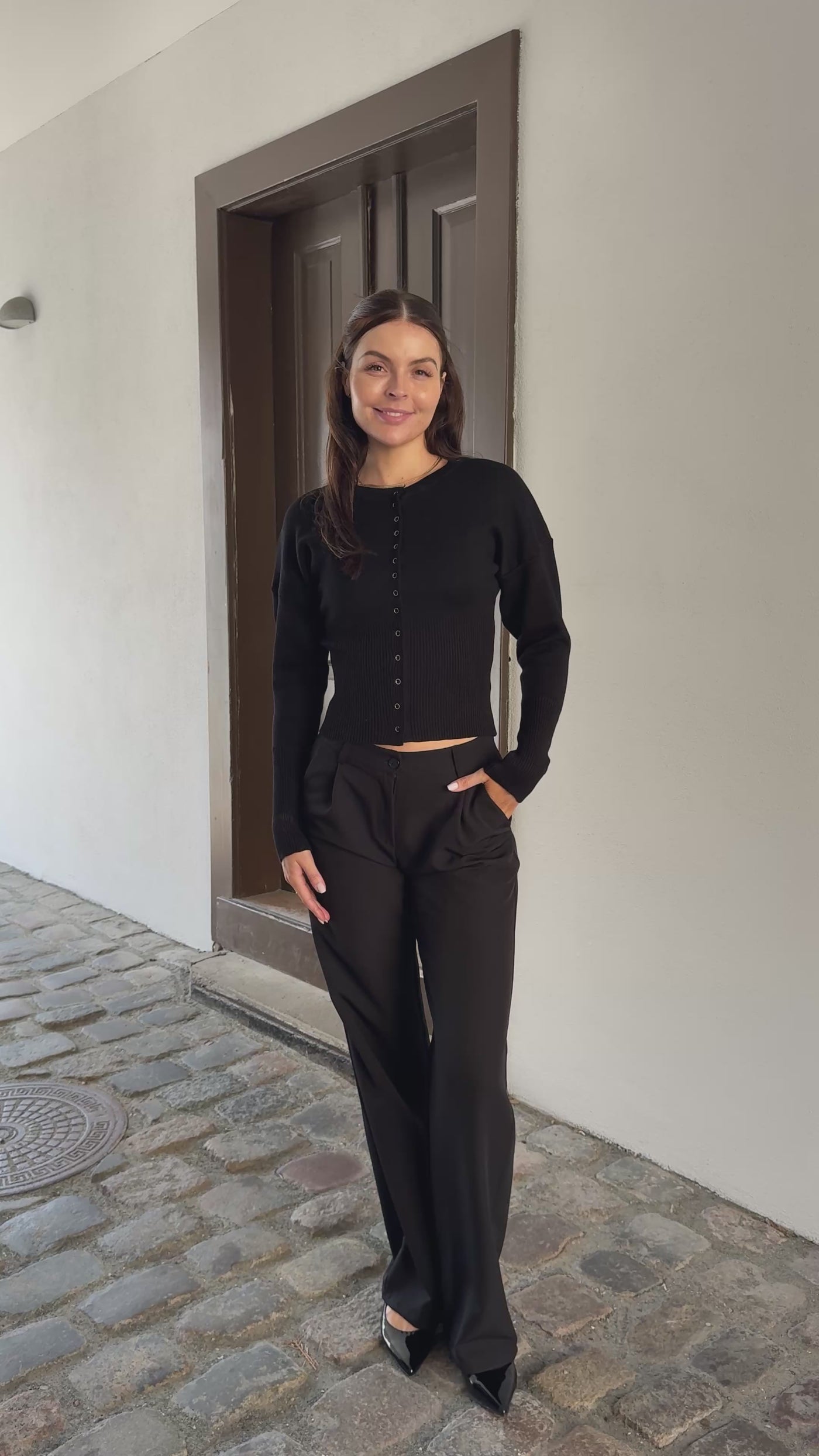 Sabrina cardigan sort