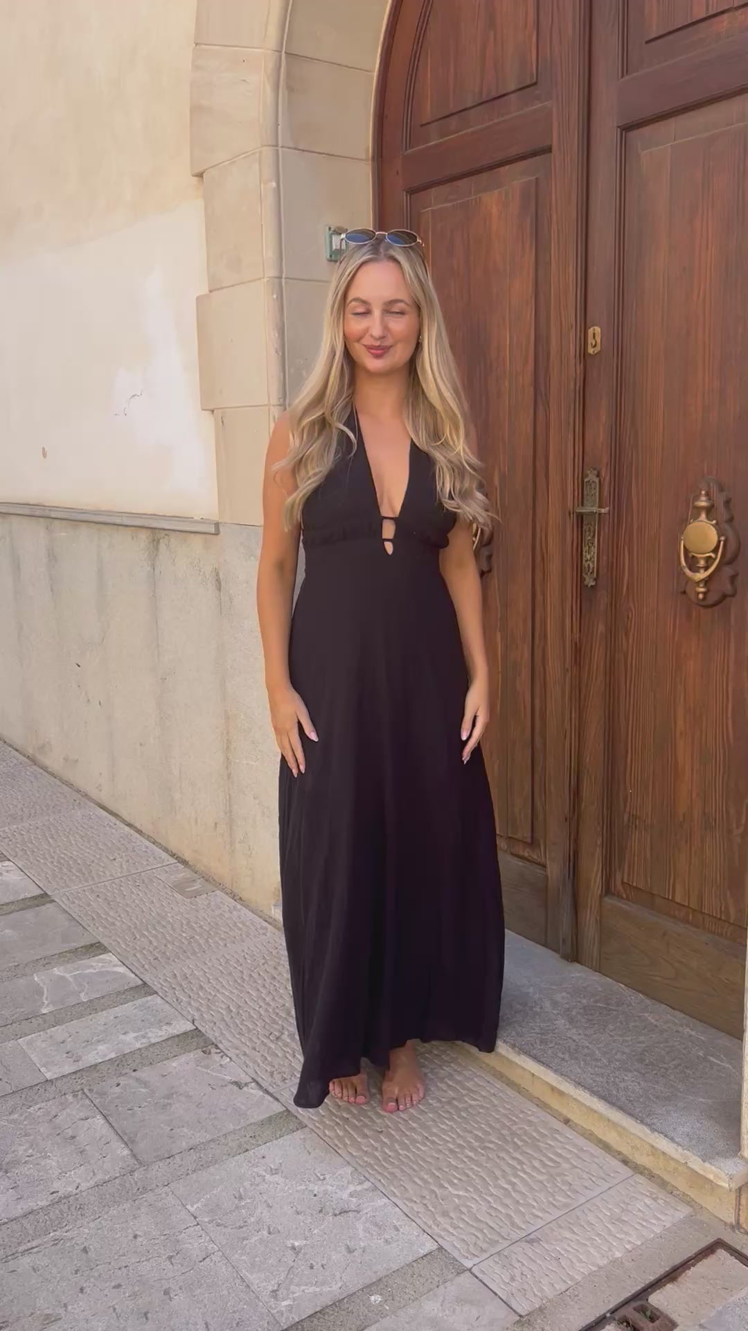 Vilma kjole sort