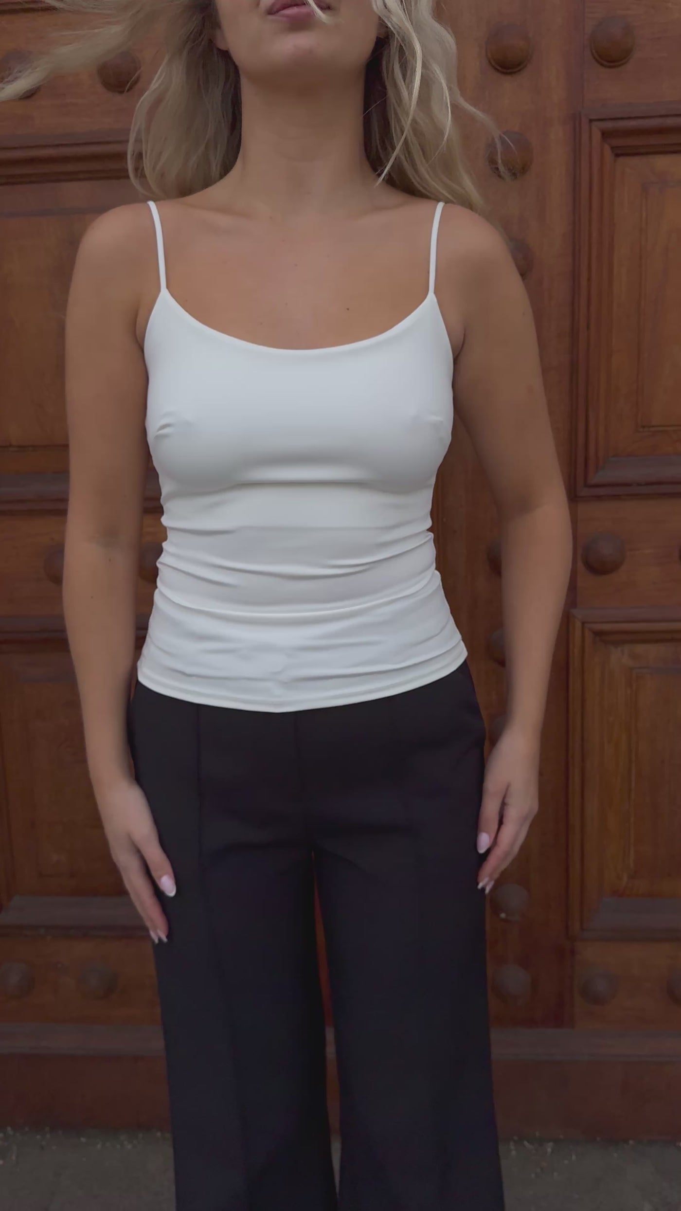 Anne top hvid