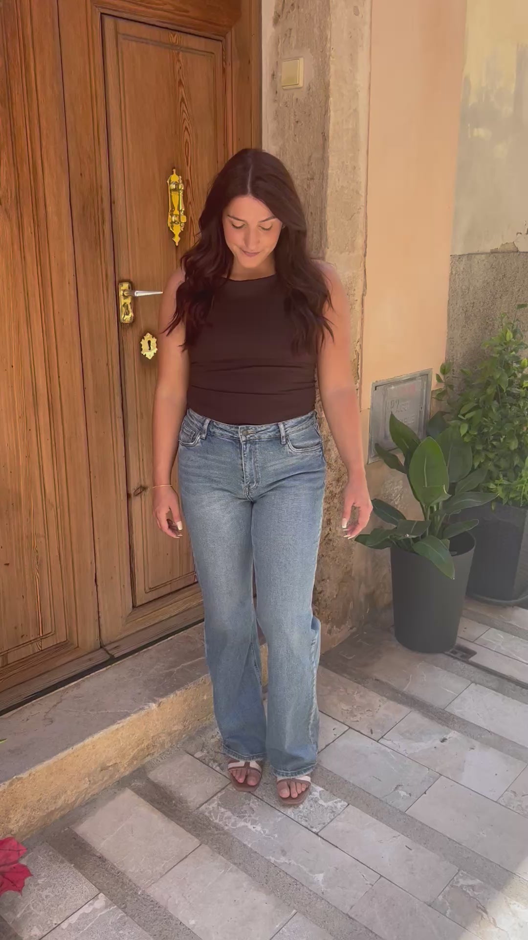 Claire jeans blå