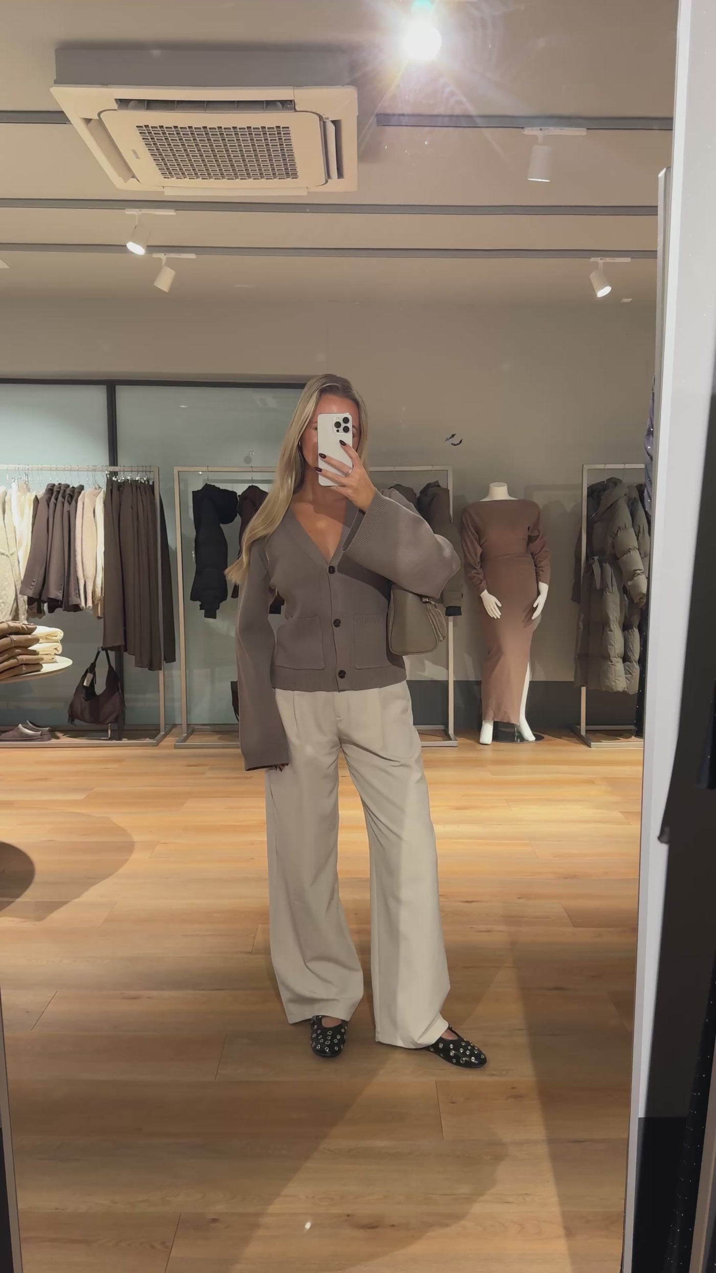 Jennifer cardigan brun FORUDBESTILLING