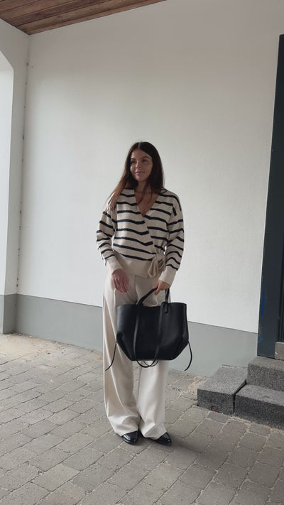 Marie bukser creme tall