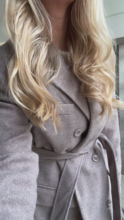 Valeria trenchcoat brun