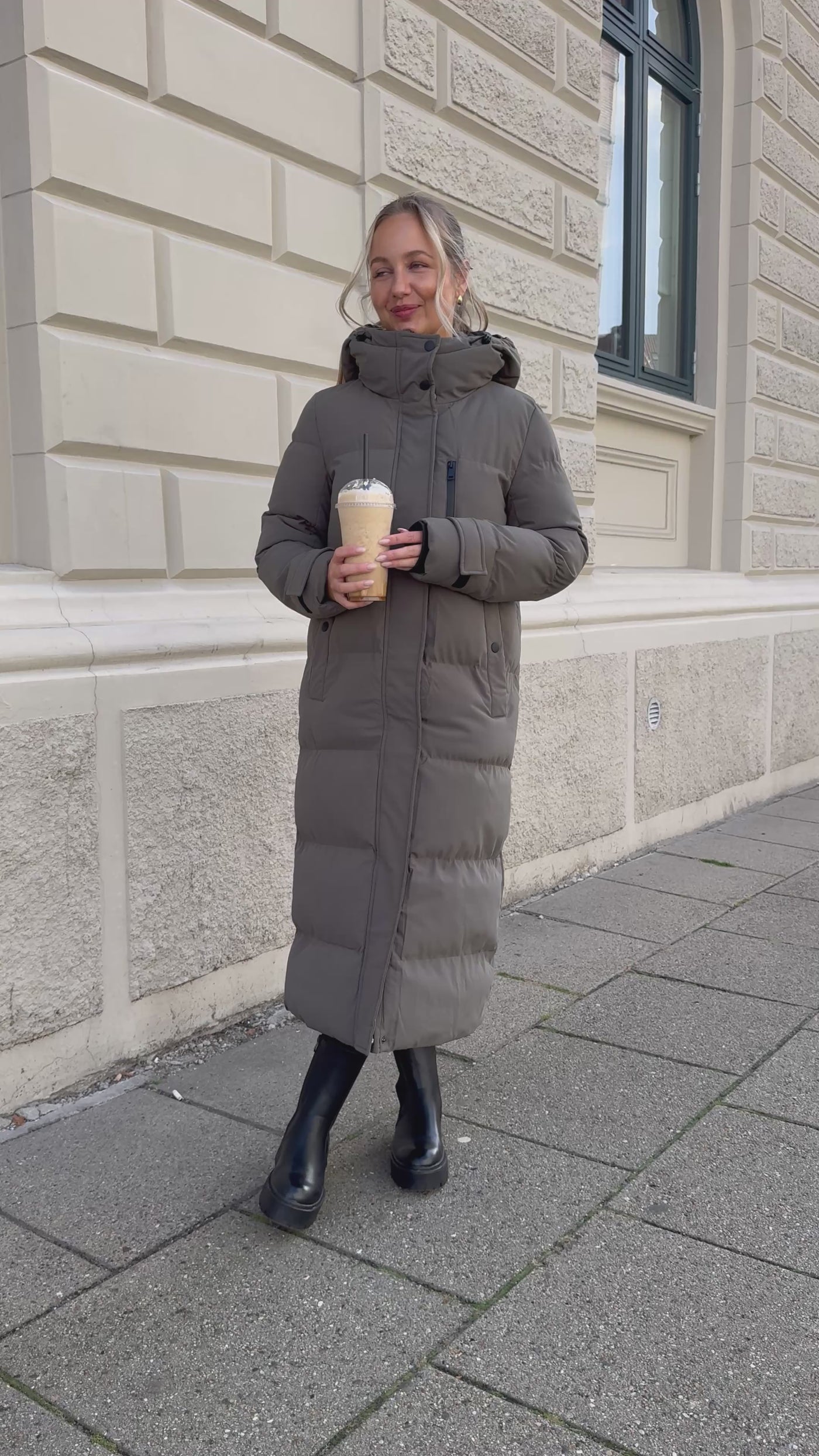 Gianna jakke grå