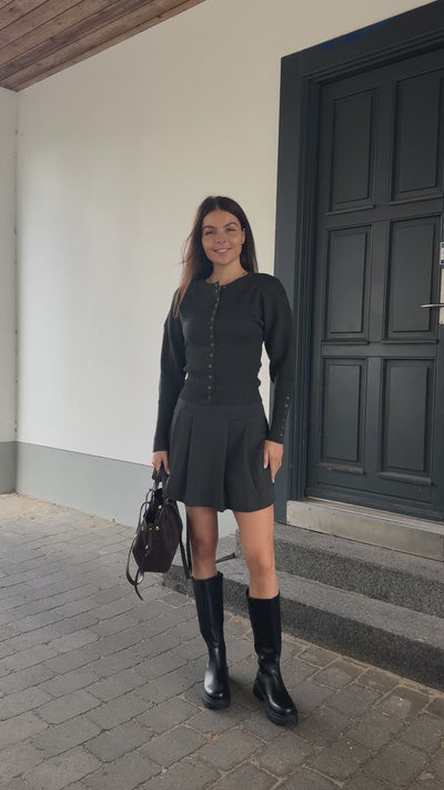 Sabrina cardigan mørkegrå