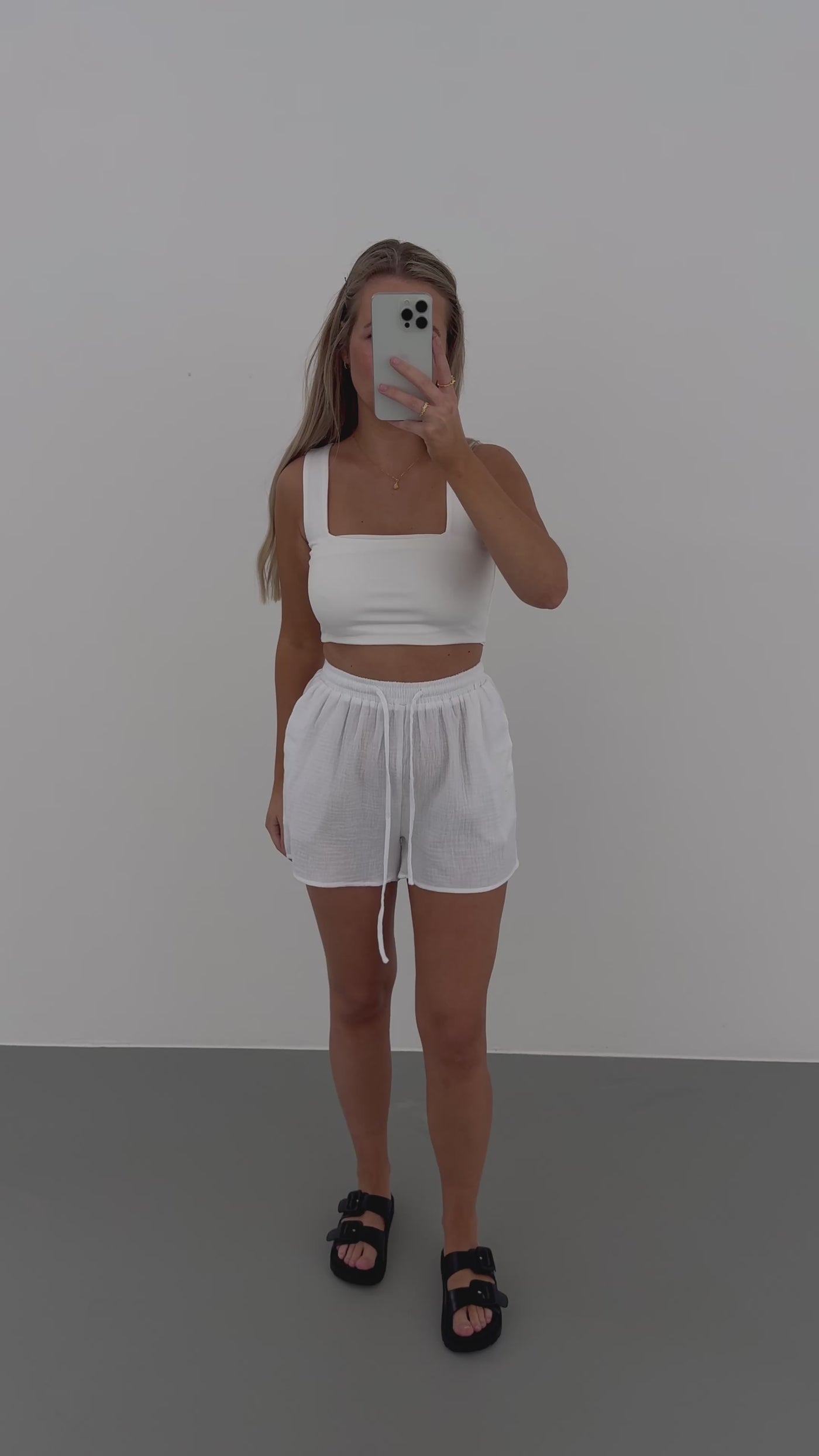 Ida shorts hvid