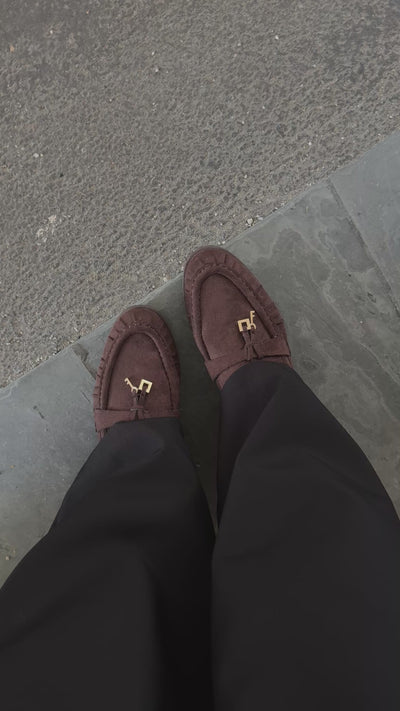 Isla loafers mørkebrun