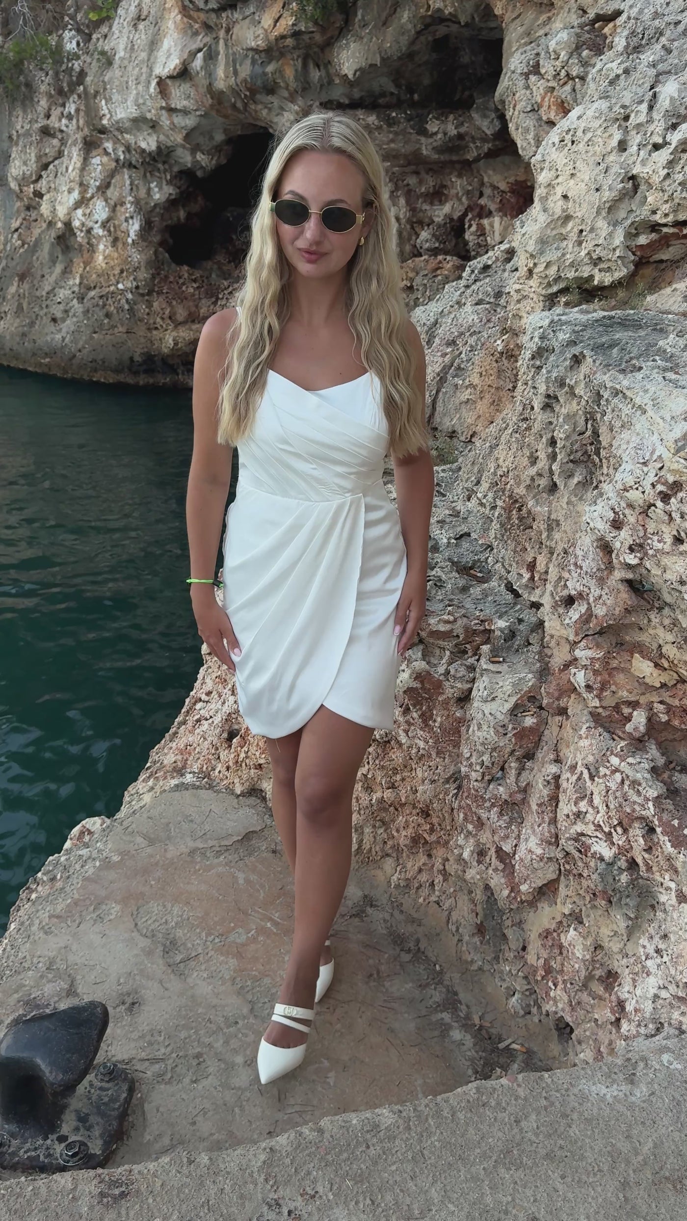 Agnes kjole hvid