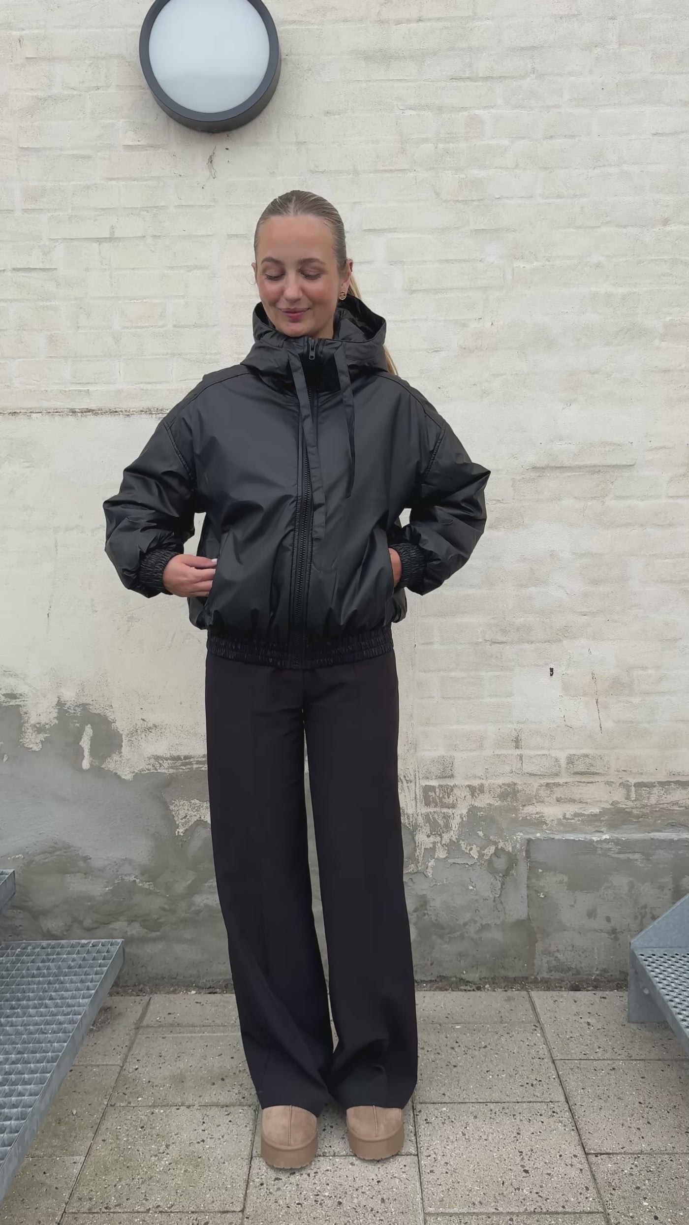 Maxine jakke sort