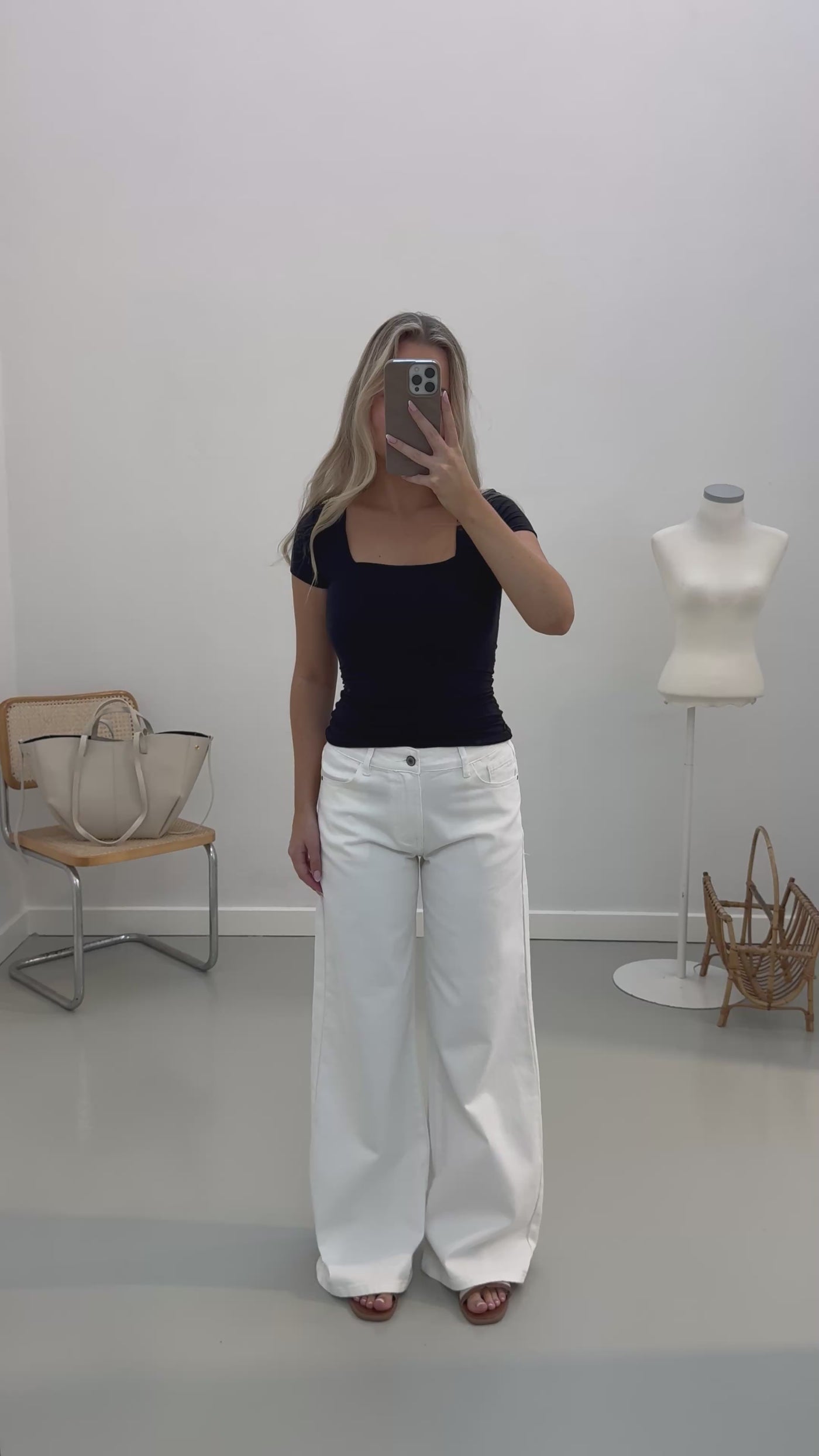 Malou t-shirt sort