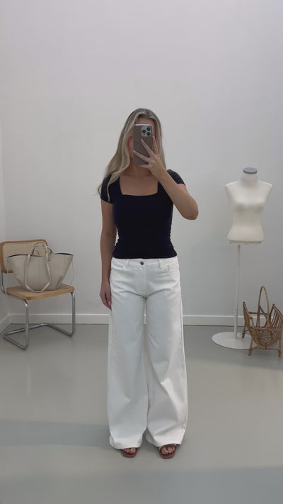 Malou t-shirt sort