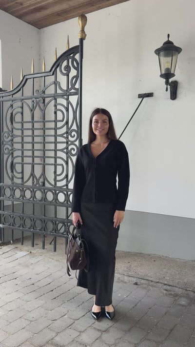 Josefina nederdel sort